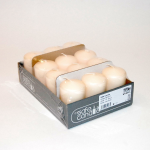 WENZEL-Shop-Luci d'Atmosfera-Candele-Cnf. 12 Candele Moccolo h 8 x d. 5  cm durata ore 18 Autoestinguente-100