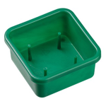 TECAR-Shop-Accessori Tecnici-Ciotole e Portaspugne in Plastica-Ciotola Miniquadrifoglio 7x7x3,5 cm Green-100