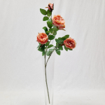 Generico-Shop-Fiori e Piante-Fiori Artificiali-Rosa Inglese con 4 Rami H 70 cm-5