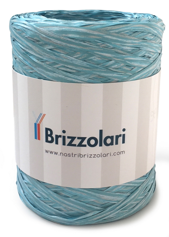 BRIZZOLARI-Shop-Confezionamento-Nastri in Polipropilene-Nastro Raphia Rafil 5 mm x 200 mt Colorato Striato-7