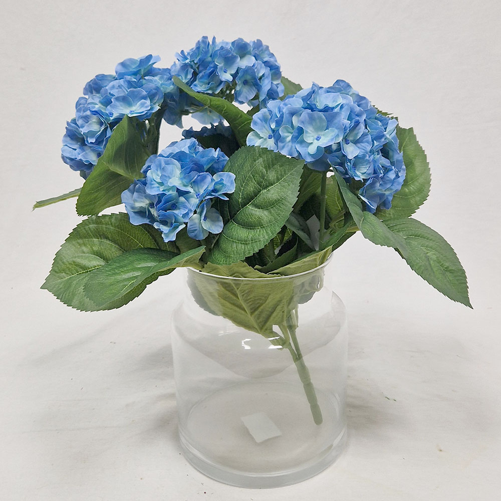 Generico-Shop-Fiori e Piante-Fiori Artificiali-Bouquet di Ortensie con 5 Rami H 41 cm-4